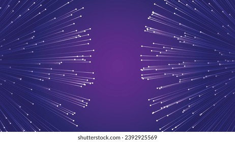 Futuristische digitale Zoomlinie, Hintergrund. violetter Vektorhintergrund. Verbreitung von Linien glänzende Effekte für den elektronischen Geschäftsverkehr Schilder für den Einzelhandel, Werbeagenturen, Werbekampagnen-Marketing, Backdrops