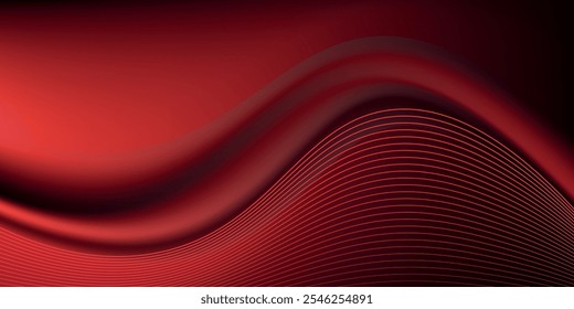 Futuristische Punktwelle. Abstrakte digitale Partikelwelle. Technologischer Hintergrund. Farbige Musikwelle. Heller Hintergrund. Digitaler Hintergrund mit glatter, welliger