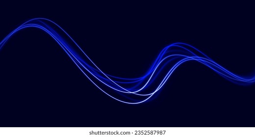 Futuristic dynamic motion technology. High speed movement design. Hi-tech. Abstract technology background. Vector illustration.