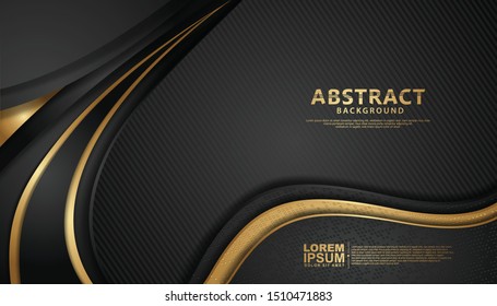 Futuristic and dynamic wave abstract overlap layer on pattern background. Texture with element decoration.