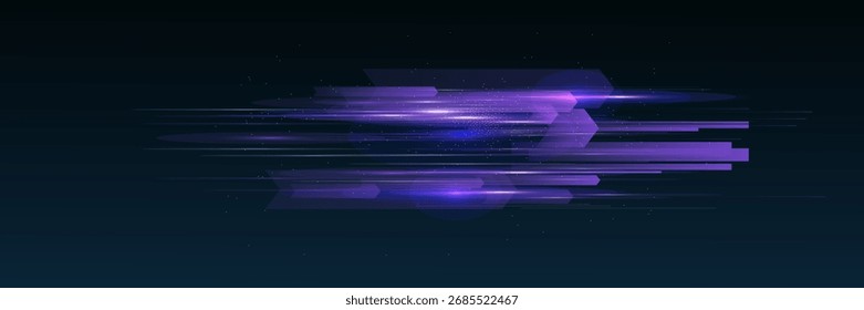 Fondo de energía futurista. Fondo De Interfaz De Velocidad Rápida Para Juegos De Carrera.