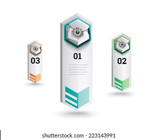 Futuristic eps10 vector