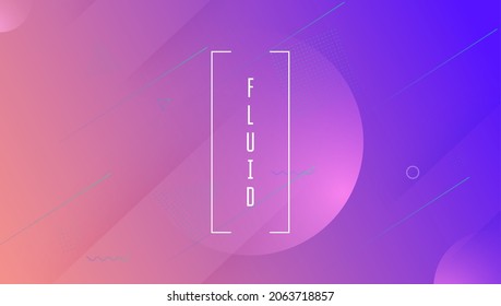 Futuristic Flyer. Commercial Invitation. Art Modern Layout. Gradient Shape. Blue Hipster Banner. Minimal Texture. Cool Landing Page. Mobile Page. Magenta Futuristic Flyer