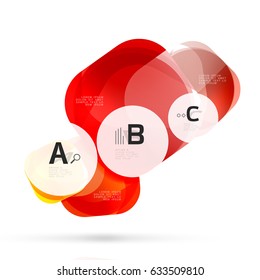 Cuadrados volantes futuristas, plantilla de fondo abstracto. Fondo de plantilla de vector para diseño de flujo de trabajo de impresión, diagrama, opciones de número o banner de diseño web