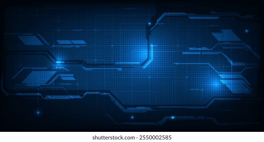 Futuristic frame,screen,panels,border and windows for head up display or dashboard control and technology background.Future sci fi tech style design concepts.Vector illustrations.