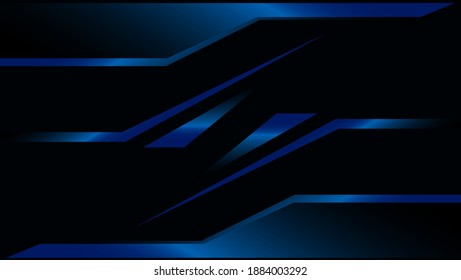 futuristic gaming background, with blue light design