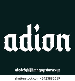futuristic geometric alphabet font vector