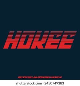 futuristic geometric alphabet font vector