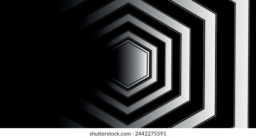 Futuristischer geometrischer Hintergrund. Quadratisches Stahldesign. Vektorgrafik eps10.