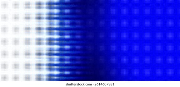 Futuristic Geometric Blue Gradient Background with Abstract Lines and Halftone Patterns for Modern Graphics Illustration and Professional Design Enhancements