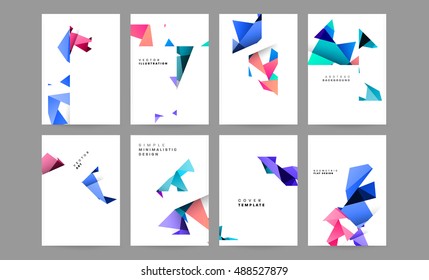 Futuristic Geometric concept abstract background for business solution / EPS10