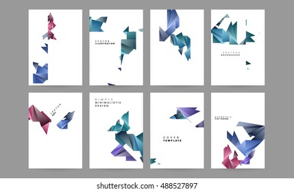 Futuristic Geometric concept abstract background for business solution / EPS10