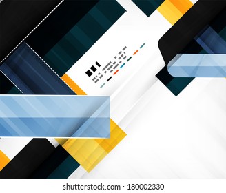Plantilla de negocio abstracta de forma geométrica futurista Para banners, fondos empresariales, presentaciones