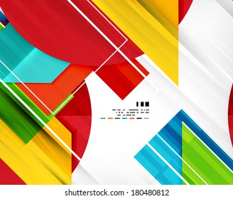 Plantilla de negocio abstracta de forma geométrica futurista Para banners, fondos empresariales, presentaciones