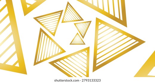 Futuristic geometric vector background featuring a monochrome 3D perspective tunnel with sharp interlocking triangle patterns and linear chevron grid corridor for tech and gaming UI layouts
