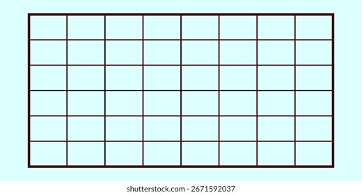 Futuristic geometric vector tech background with grid pattern in light blue.