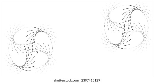 Futuristic globe data network elements abstract dark background.vector illustration