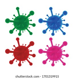 Futuristic glowing low polygonal coronavirus cells and coronaviruses influenza as dangerous flu strain cases as a pandemic.