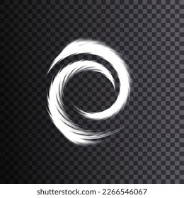 Futuristic glowing plasma, abstract circle with smooth transitions, magic ball, abstract light raider background. Vector PNG	
