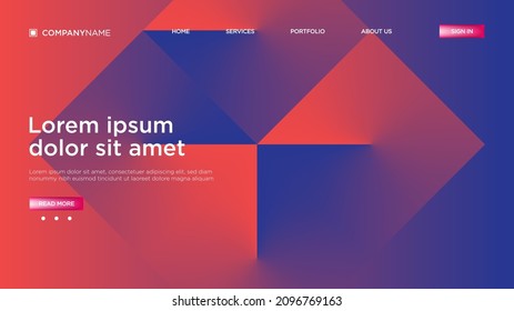Futuristic Gradient background. Circle gradient shapes composition. Vector illustration.