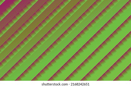 Futuristic gradient colored diagonal stripes resembled bamboo trees vector background. Suitable for wallpaper, template, banner, backdrop, cover, and decoration.