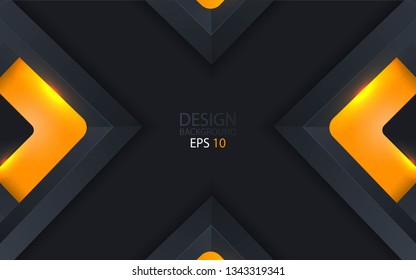 Futuristic gradient geometric background.