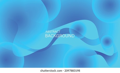 Futuristic gradient liquid fluid color background