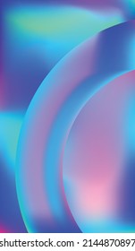 Papel de escritorio de degradado futurista. Fondo de corte holográfico 