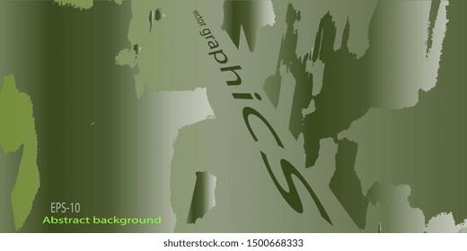 Futuristic graphics. Design background. Abstract vintage background. Creative vector background for banner and flyer. Texture stains. Designer decorative cover. Vector graphics. Spots and blots