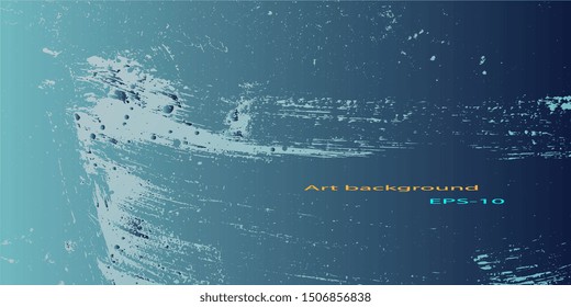 Futuristic graphics. Design background. Abstract vintage background. Creative vector background for banner and flyer. Texture stains. Designer decorative cover. Vector graphics. Spots and blots