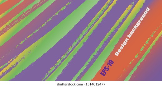 Futuristic graphics. Design background. Abstract vintage background. Creative vector background for banner and flyer. Texture stains. Designer decorative cover. Vector graphics. Spots and blots