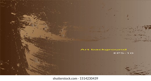 Futuristic graphics. Design background. Abstract vintage background. Creative vector background for banner and flyer. Texture stains. Designer decorative cover. Vector graphics. Spots and blots