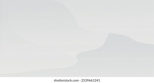 Futuristic gray white abstract background. shining wave lines pattern for banner, wallpaper, cover. 