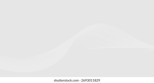 Fondo abstracto blanco gris futurista. patrón de líneas de onda brillante para Anuncio, Fondo de pantalla, cubierta. Ilustración vectorial