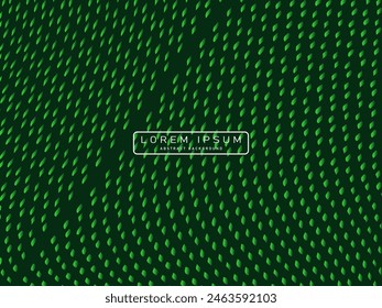 Fondo abstracto verde futurista. Gradiente geométrico patrón verde forma fondo de Vector abstracto. Fondo moderno verde, perfecto para tarjetas, Anuncios, folletos, Sitios web, tecnología, etc.