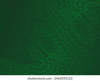 Futuristic green abstract background. Geometric gradient green pattern forms abstract vector background. Green modern background, perfect for cards, banners, brochures, websites, technology, etc.