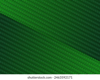 Futuristic green abstract background. Geometric gradient green pattern forms abstract vector background. Green modern background, perfect for cards, banners, brochures, websites, technology, etc.
