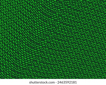 Futuristic green abstract background. Geometric gradient green pattern forms abstract vector background. Green modern background, perfect for cards, banners, brochures, websites, technology, etc.