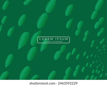 Fondo abstracto verde futurista. Gradiente geométrico patrón verde forma fondo de Vector abstracto. Fondo moderno verde, perfecto para tarjetas, Anuncios, folletos, Sitios web, tecnología, etc.