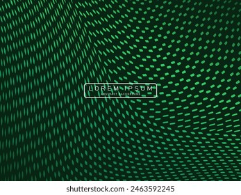 Futuristic green abstract background. Geometric gradient green pattern forms abstract vector background. Green modern background, perfect for cards, banners, brochures, websites, technology, etc.