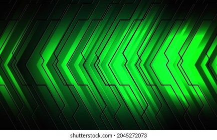 futuristic green arrow background with creative scratch, digital background, modern landing page concept.
