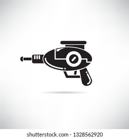 futuristic gun icon