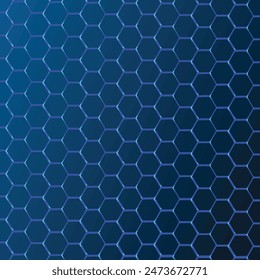 Futuristic hexagon background. Abstract technology background. Technology concept. Big data. 3d rendering. Vector illustration. eps 10.