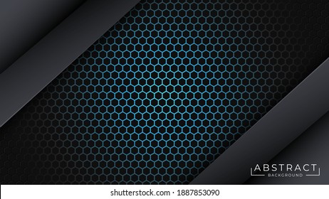 Futuristic hexagon vector illustration. hexagon background design. Eps10 vector