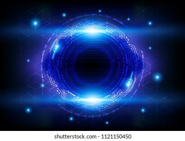 Futuristic hi tech technical parts, Technology abstract, sci-fi and futuristic concept, Vector illustration background.