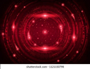 Futuristic hi tech technical parts, Technology abstract, sci-fi and futuristic concept, Vector illustration background.