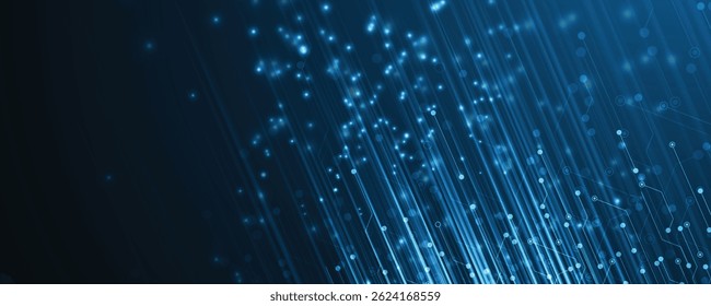 Fundo de placa de circuito abstrato de alta tecnologia futurista