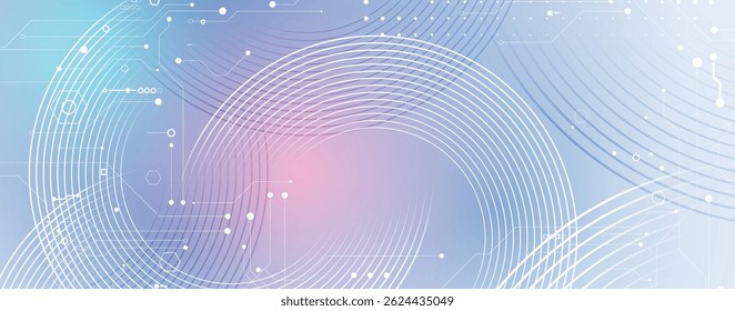 Futuristische High-Tech abstrakte Leiterplatte Hintergrund