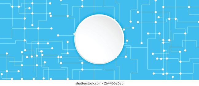 Futuristic high technology abstract circuit board background