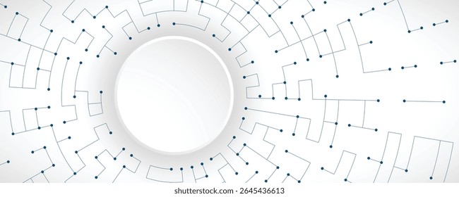 Futuristic high technology abstract circuit board background